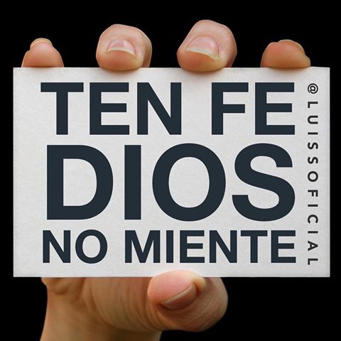 ¡Ten fe, Dios lo miente! #verdad #fe #confianza #Dios #mensaje #mensajedeldia #mensajediario #mensajepositivo #mensajespositivos #pensamiento #pensamentododia #pensamientopositivo #restauración #sanidad #luissantiago #alabanza #adoración